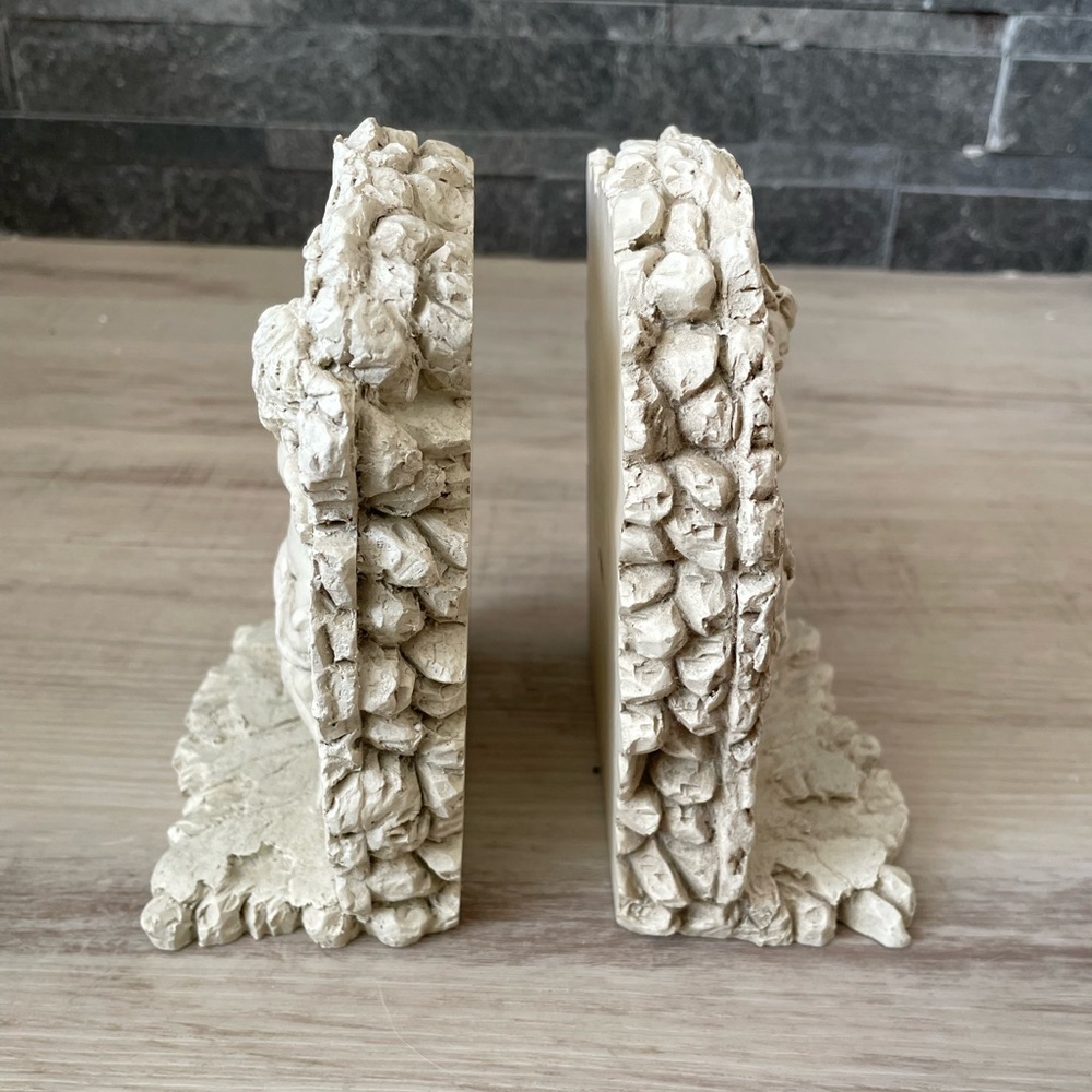 Ceramic Angel Bookends - Picture 4 of 7